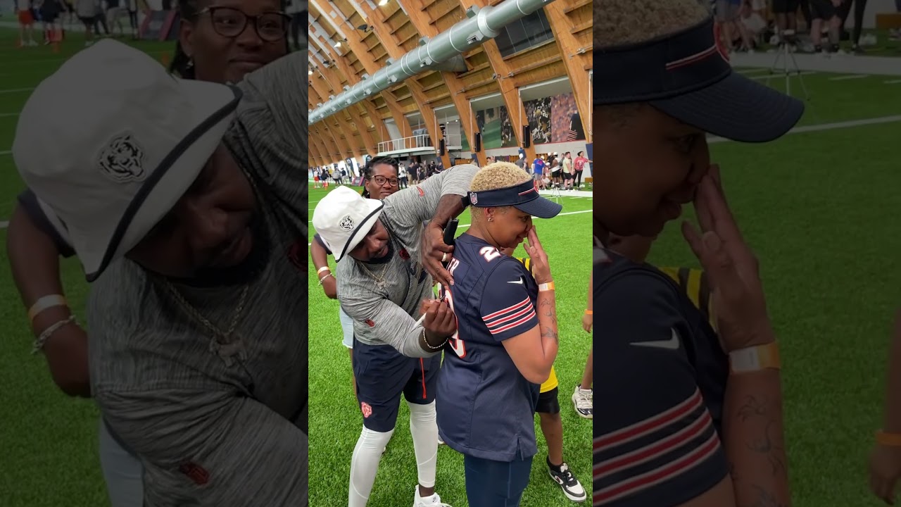 The 🐐 made a special appearance at camp today #trainingcamp #devinhester #surprise