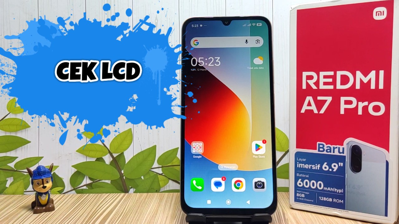 Cara Cek LCD Di HP Redmi A7 Pro