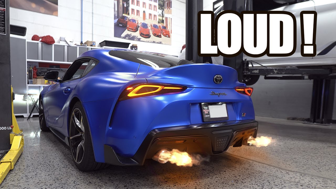AWE Resonated Touring Exhaust On MK5 Supra *SOUNDS INSANE!*