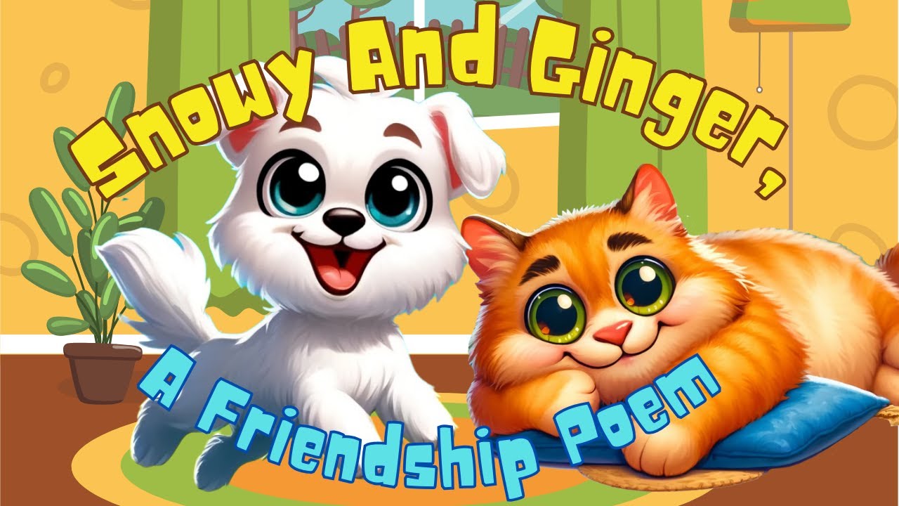 Snowy and Ginger: A Friendship Poem | MyEzyPzy | Sing Along Stories