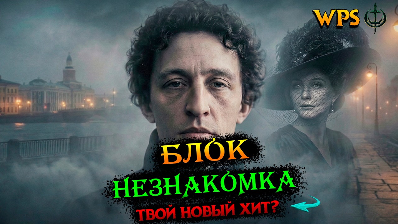 Александр Блок: Незнакомка | gothic neofolk | #блок #поэзия #незнакомка