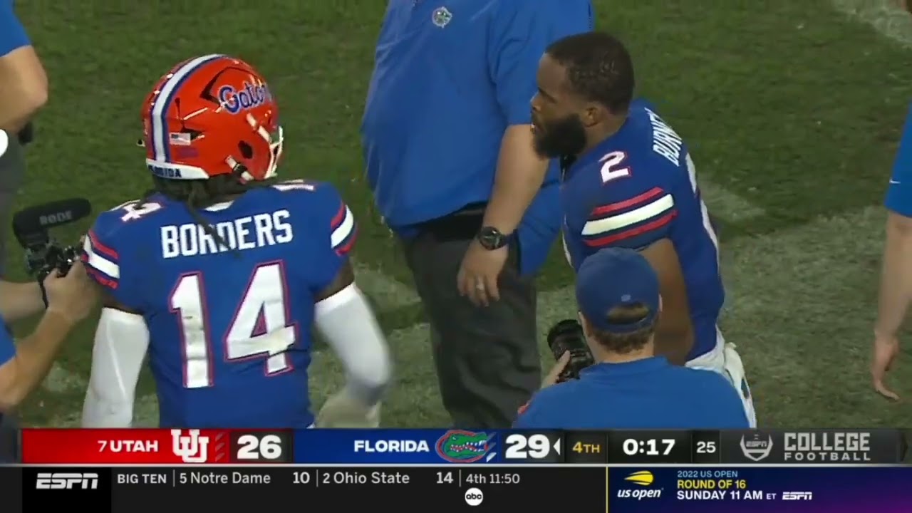 Florida SHOCKS #7 Utah with a Game Winning Interception!!!