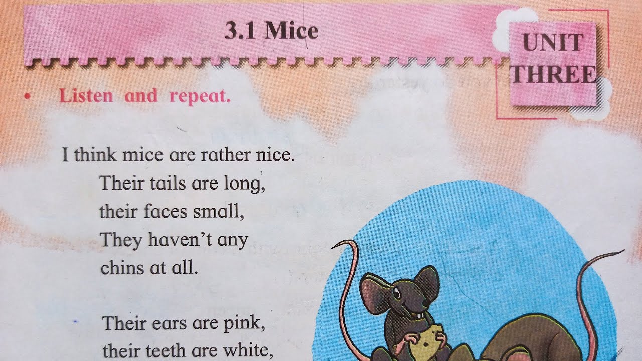 Mice | चूहा | English Balbharati | Maharashtra Board | Chap 3.1 | Hindi & English | S&D Teacher
