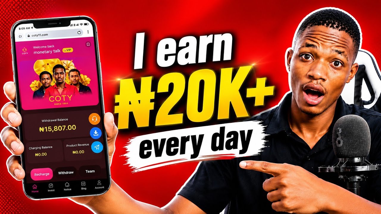 How I Earn & Withdraw Up to ₦20,000 Every Day on Coty | Make Money Online in Nigeria (2026)