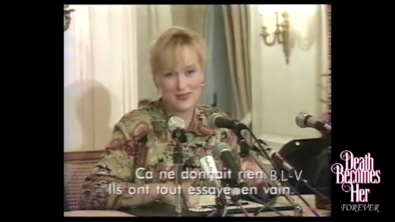 Death Becomes Her - Meryl Streep talks about the boob lift scene