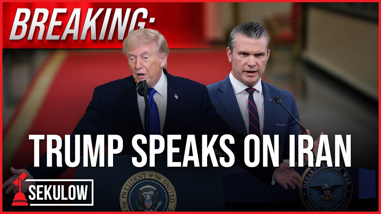 BREAKING: Trump Speaks on Iran