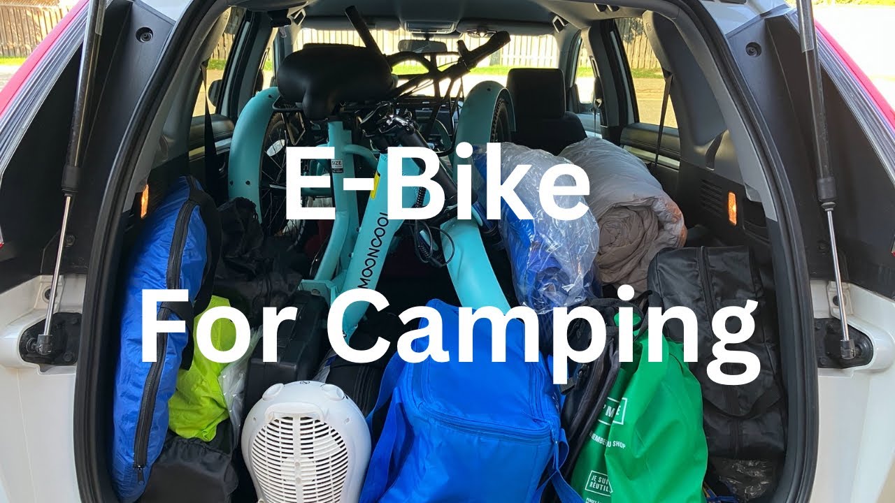 Mooncool e-trike for camping: Summer's BEST camping experience