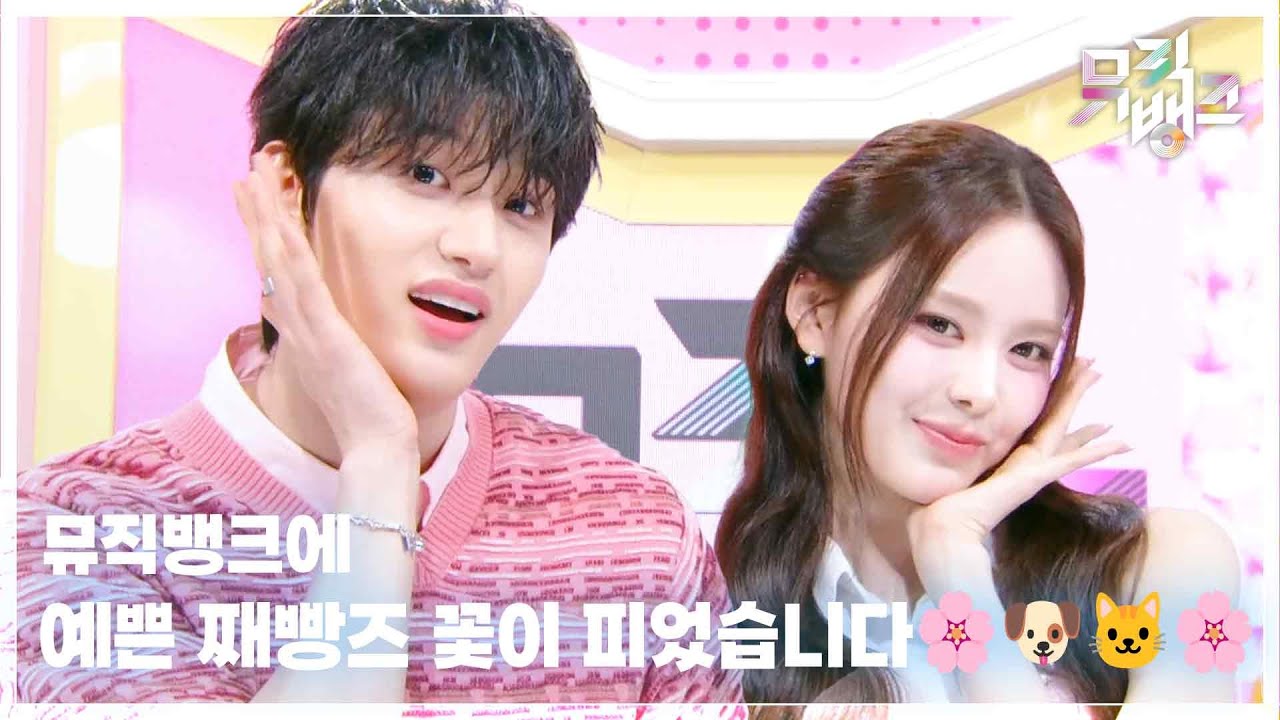 뮤직뱅크에 예쁜 째빵즈 꽃이 피었습니다🌸🐶🐱🌸 [뮤직뱅크/Music Bank] | KBS 260403 방송
