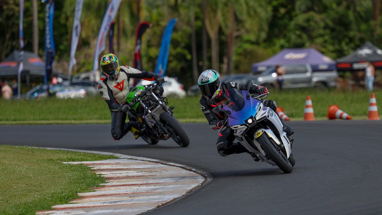 PRIMEIRO TRACK DAY DA FEFE DE YAMAHA R3