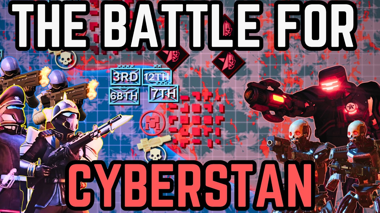 The Battle for Cyberstan - Helldivers 2 Galactic War Days 726-743