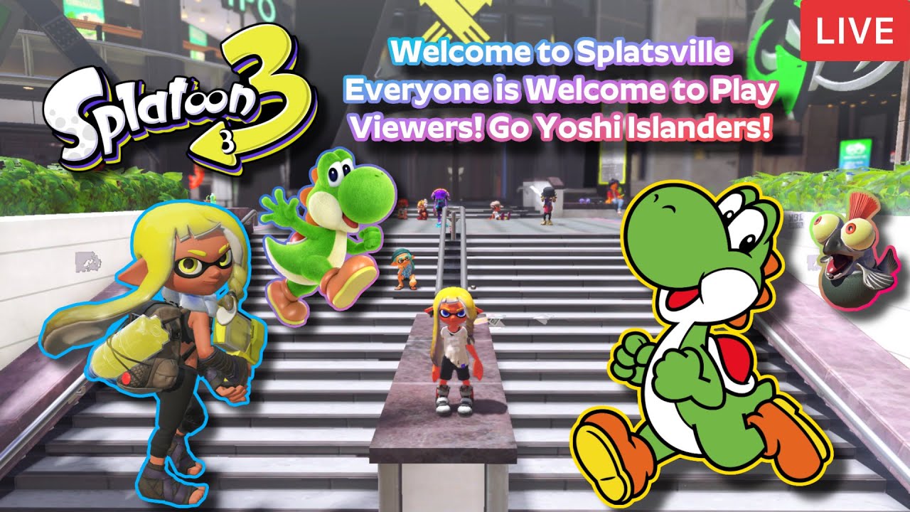 Splatoon 3 Live Stream Online Matches Part 4 New Update Fixes & Patch Notes!
