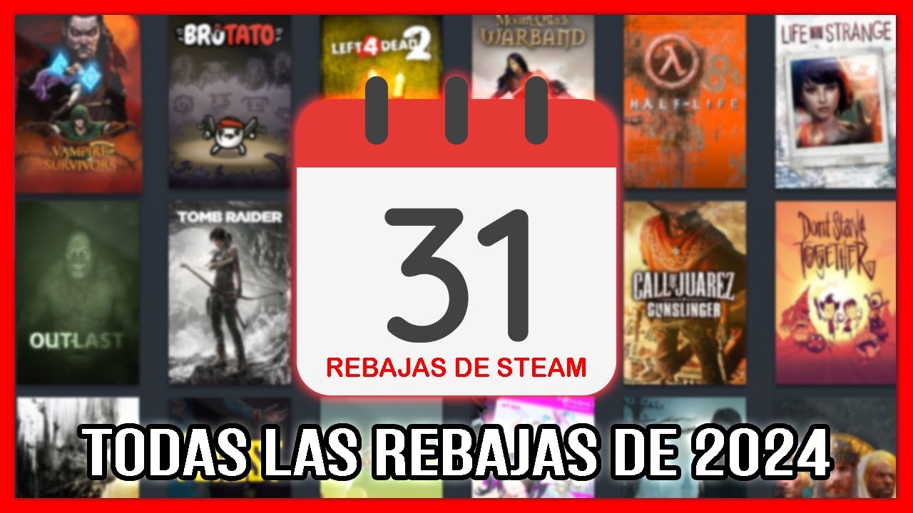 TODAS las FECHAS de las REBAJAS de STEAM en 2024