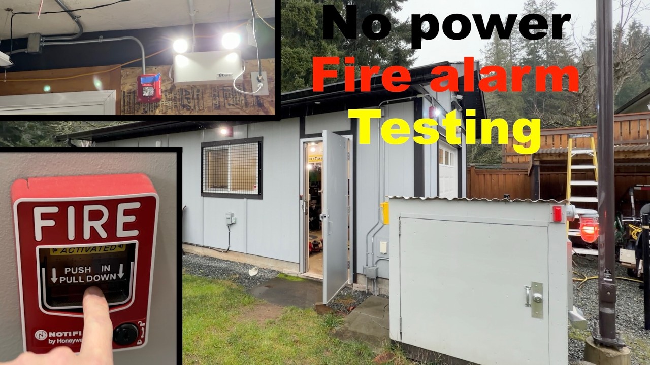 February No Power Fire Alarm And Emergency Systems Testing (generator problems again)