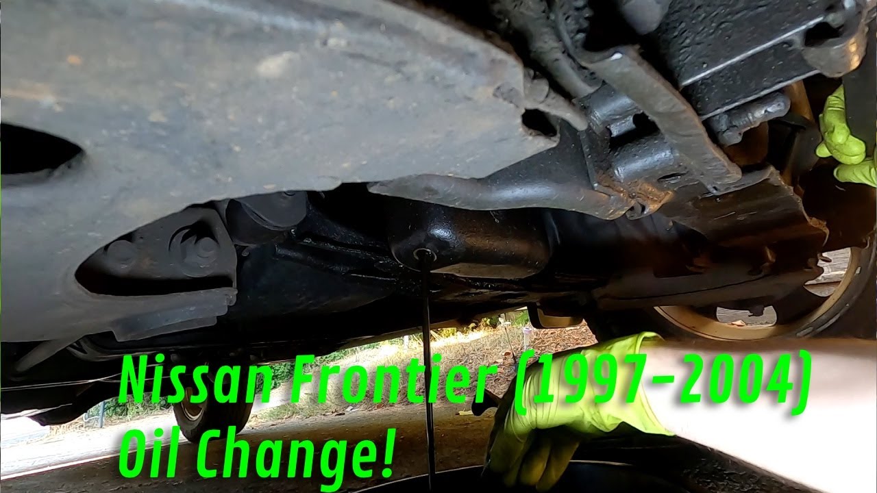 Nissan Frontier Oil Change (1997-2004) D22 VG33 (V6)