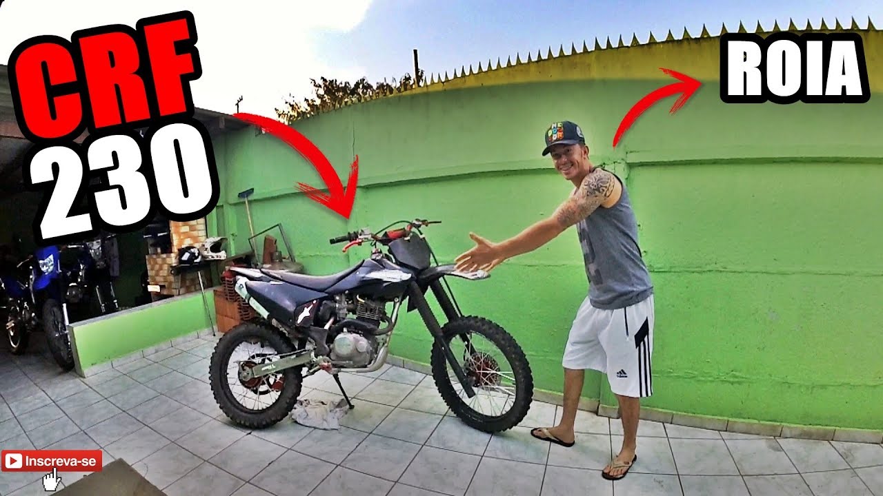 COMPREI UMA CRF 230 - ADEUS LANDINHA