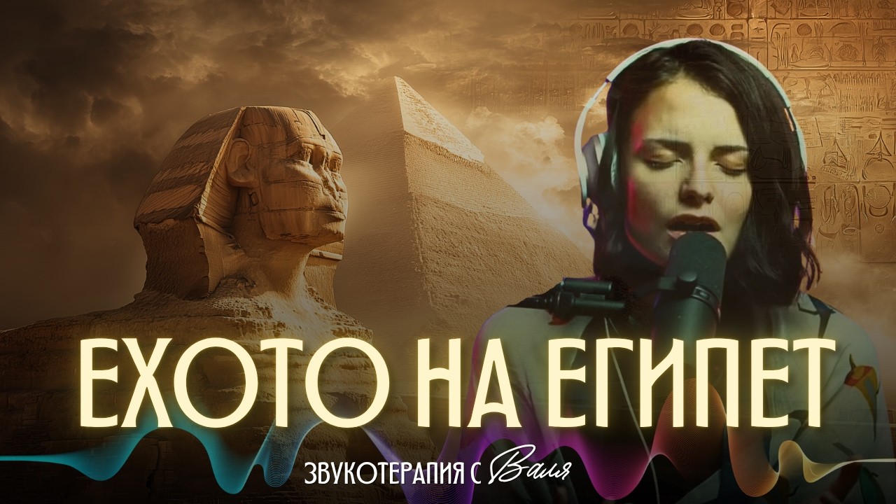 Ехото на Божествения Египет &ndash; 42-минутно Пътуване на Душата | Звукотерапия с Валя