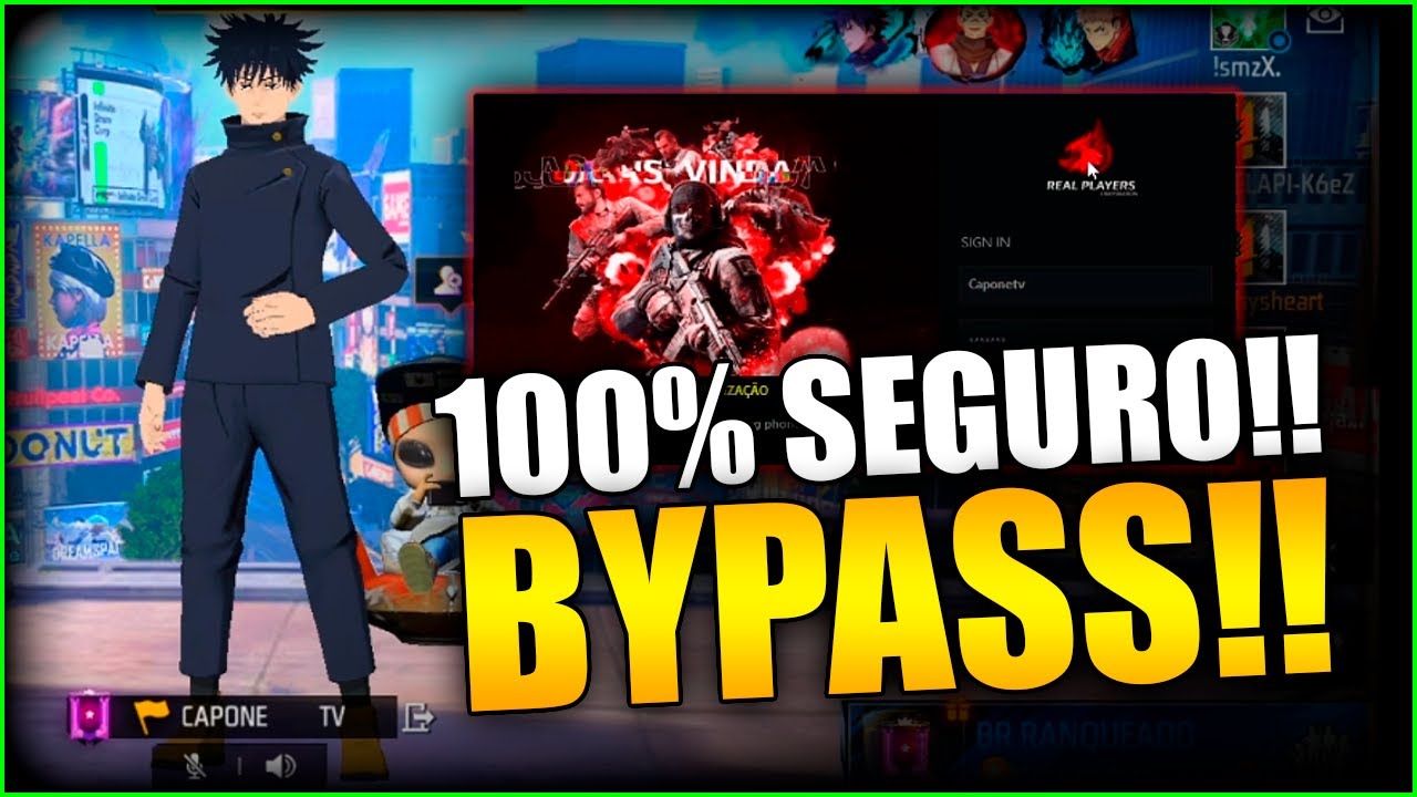 ATUALIZADO! BYPASS FREE FIRE EMULADOR 2026: 100% ANTIBAN (OB52)