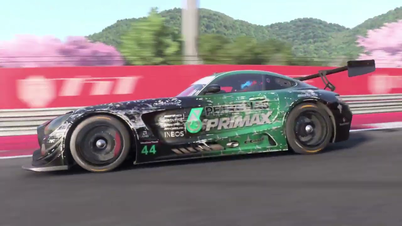 Multi-class Racing:  2017 AMG GT GT3 at Hakone (Multi-View)
