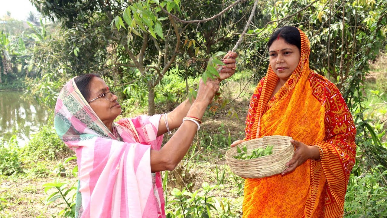 আজ বানাচ্ছি কচি নিমপাতা দিয়ে দুই ধরণের সুস্বাদু রেসিপি ll Two Different Neem Leaves Recipe
