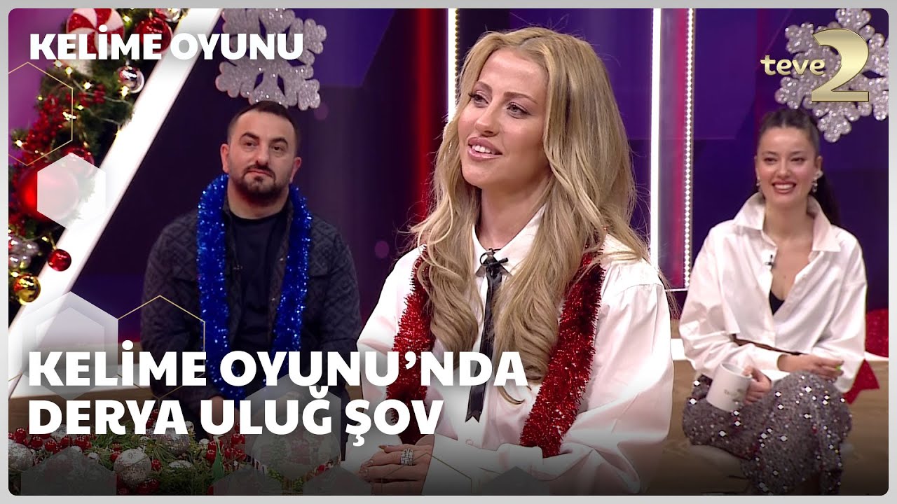 Derya Uluğ Şov 🥳 | Kelime Oyunu