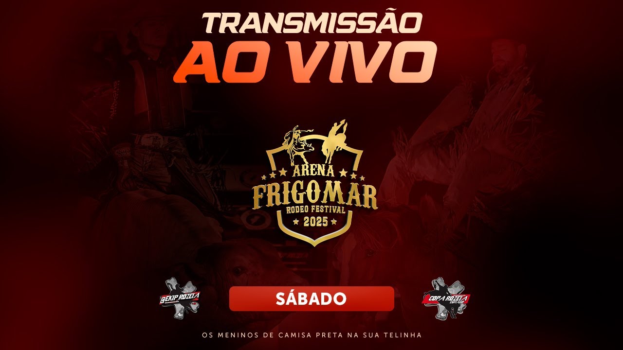 DEODÁPOLIS-MS 2025 | ARENA FRIGOMAR RODEIO FESTIVAL | SÁBADO (AO VIVO)