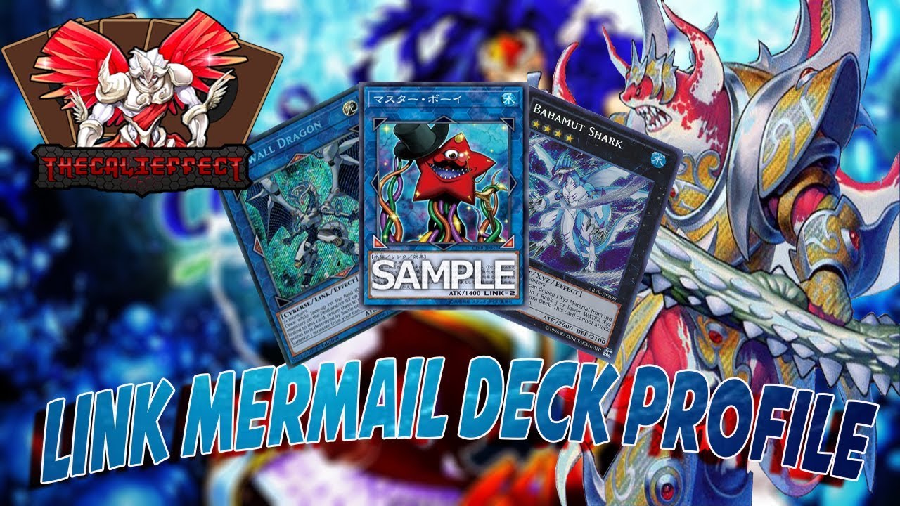 Yu-Gi-Oh Link Mermail Deck Profile! (September 2017) Double Firewall and Bahamut/Toad Combo Tutorial
