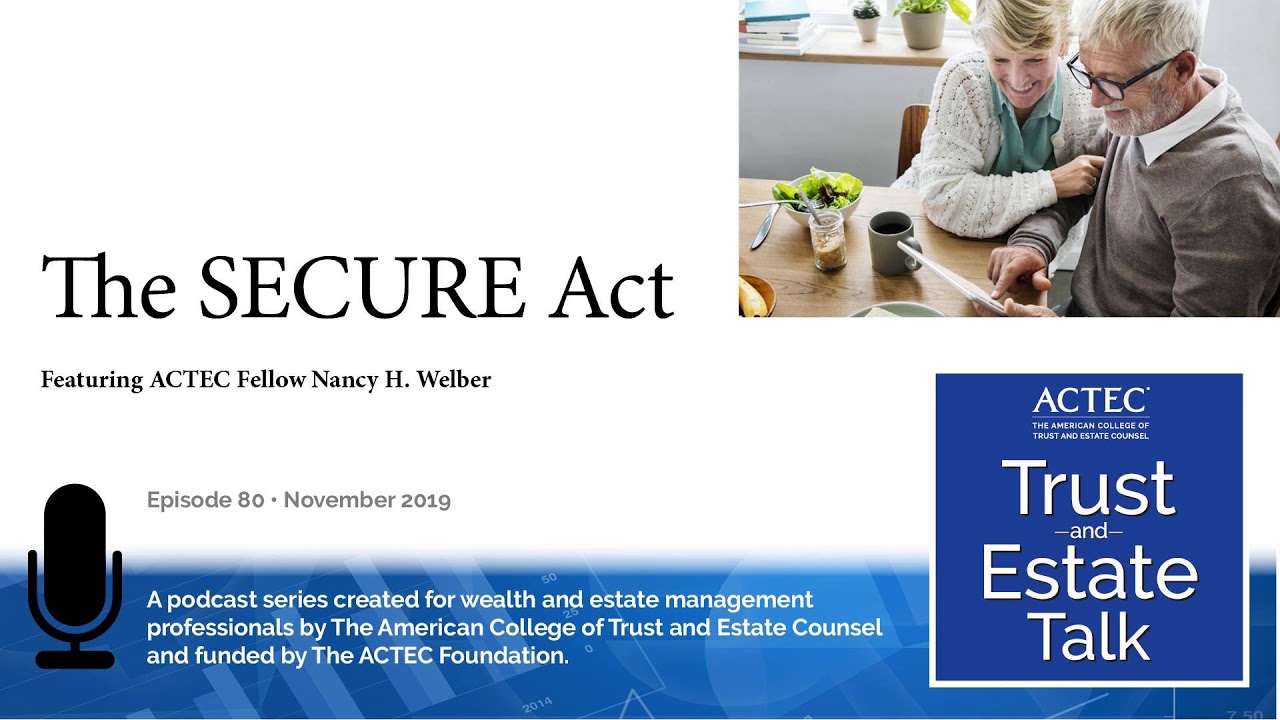 The SECURE Act