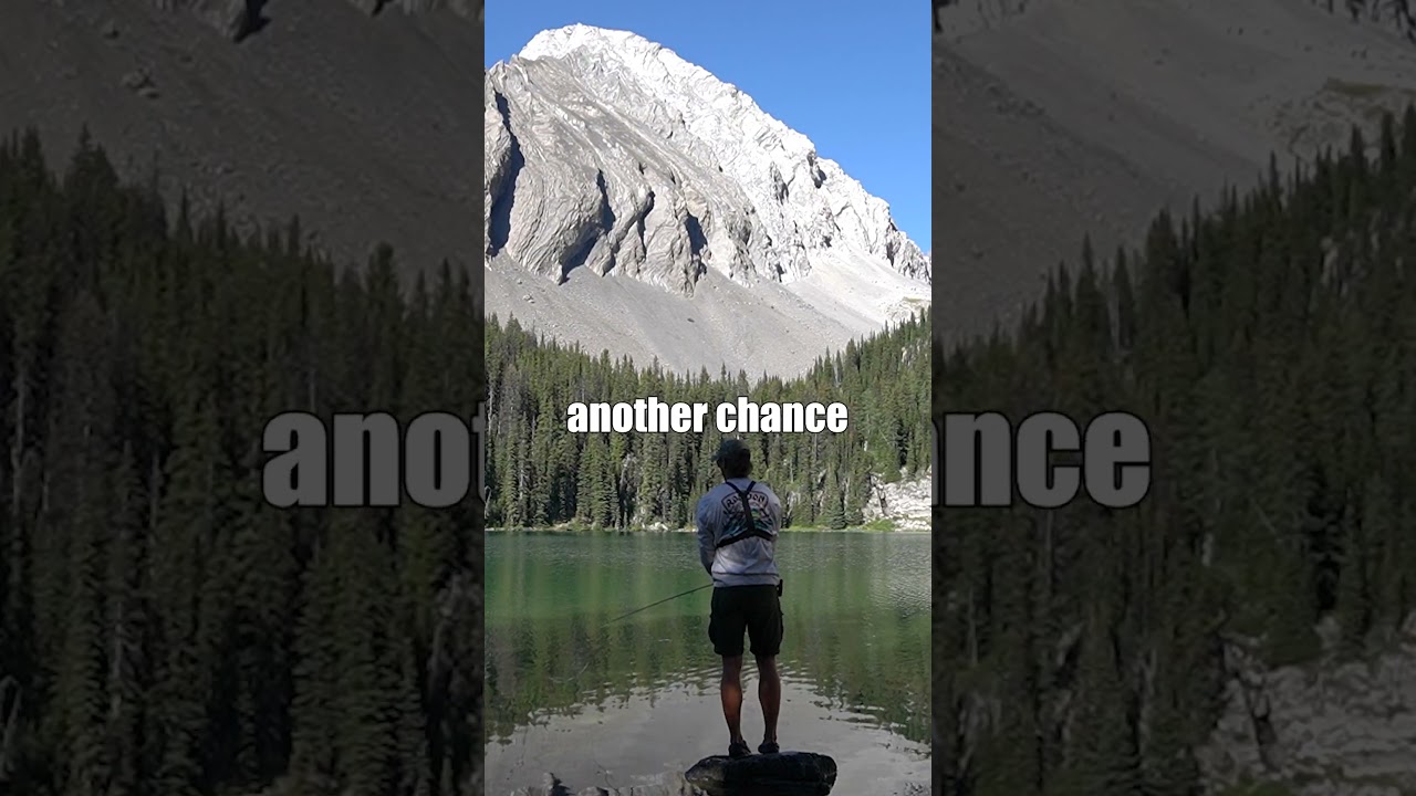 This Alpine Lake was loaded with TROUT!