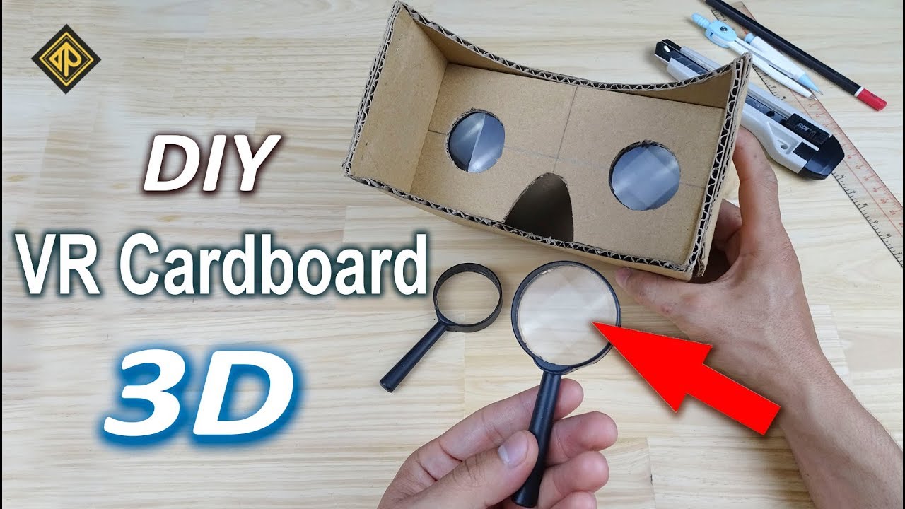 How To Make Simply VR Cardboard At Home | DIY VR 3D
