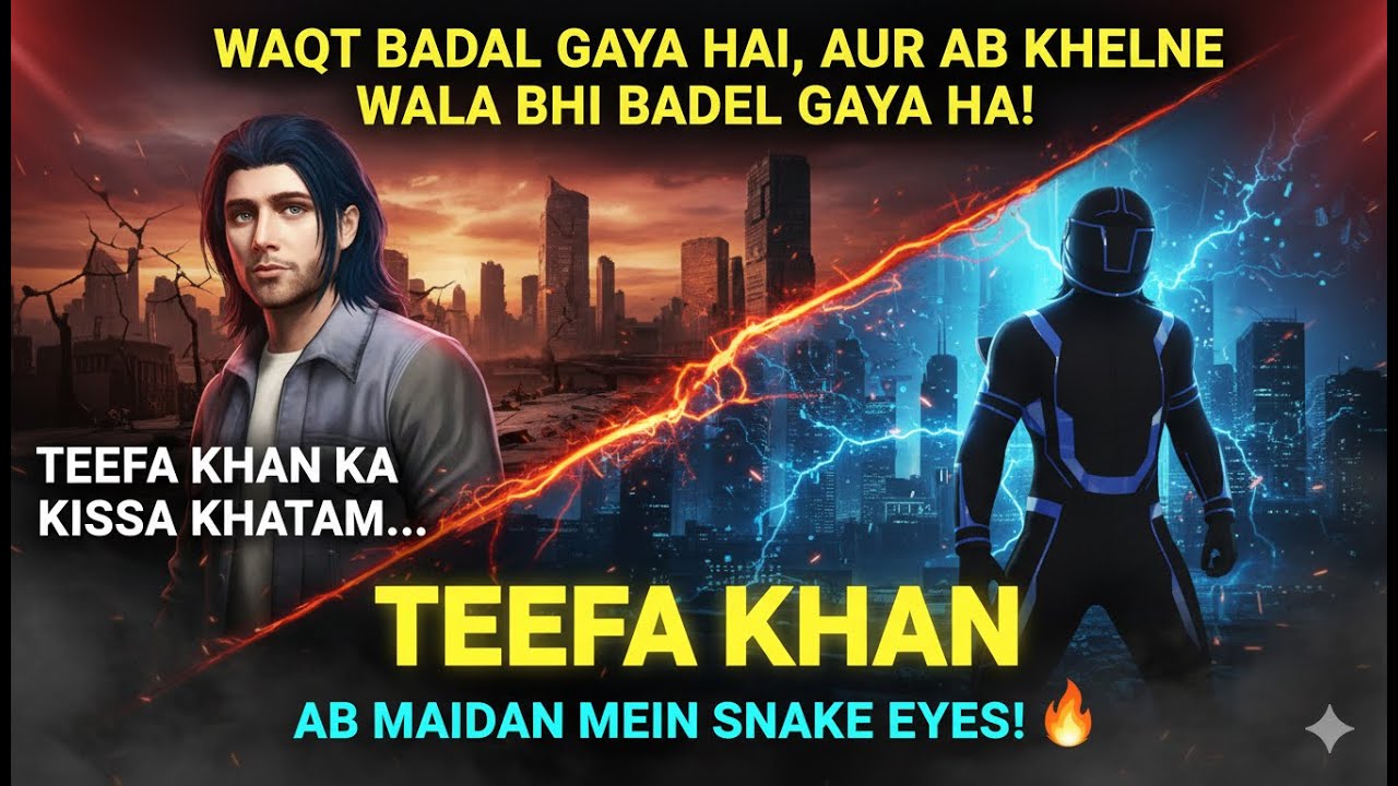AB TEEFA KHAN NAHI, SNAKE EYES WAR KARE GA! 🔥💀| VDL ROLEPLAY #PAKISTAN