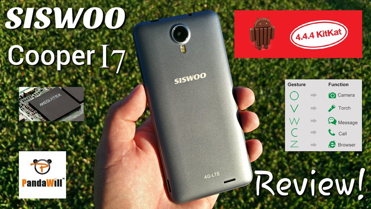Siswoo Cooper i7 - Full Review - MTK6752 - 2GB/16GB - 4G LTE - 5