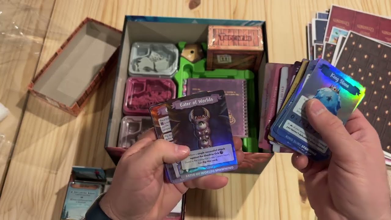 Terraria:  The Board Game - Unbiased Unboxing with John LaRuffa