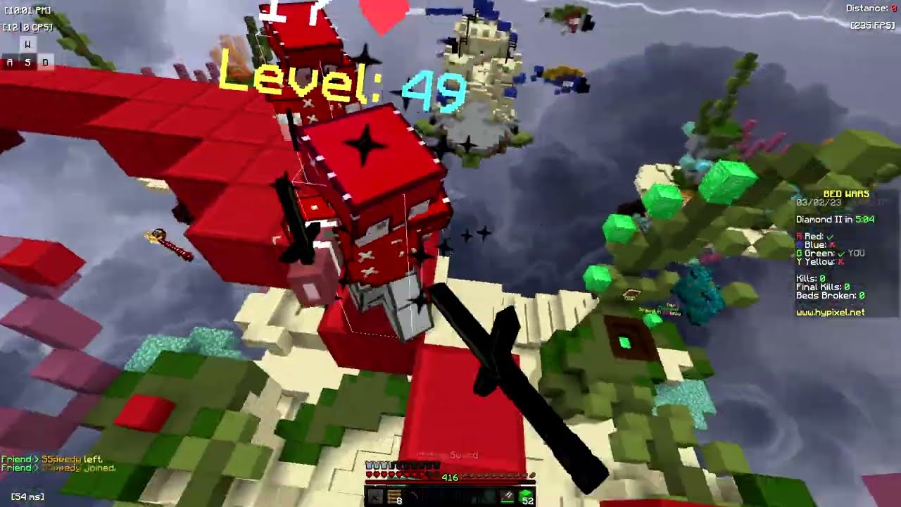 Uncut Ranked Bedwars #1 | Premium Players | Unfair Teams
