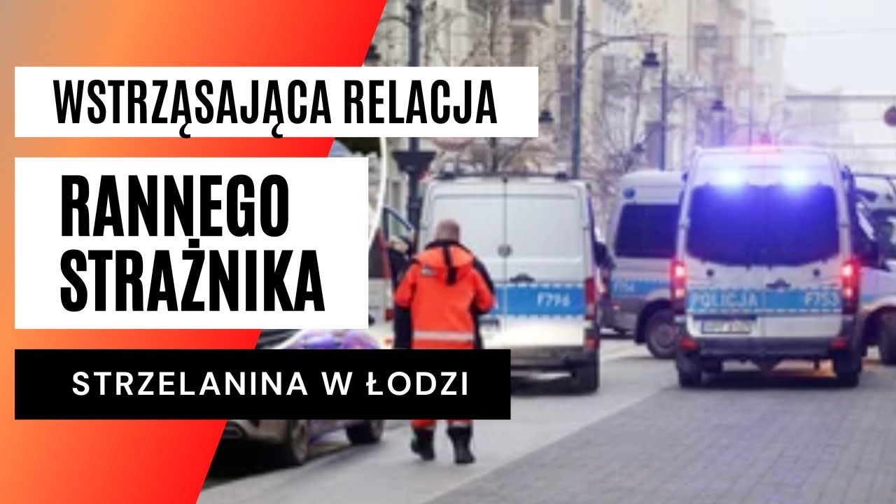 Strzelanina w centrum Łodzi. Wymierzył z pistoletu do strażnika! | FAKT.PL