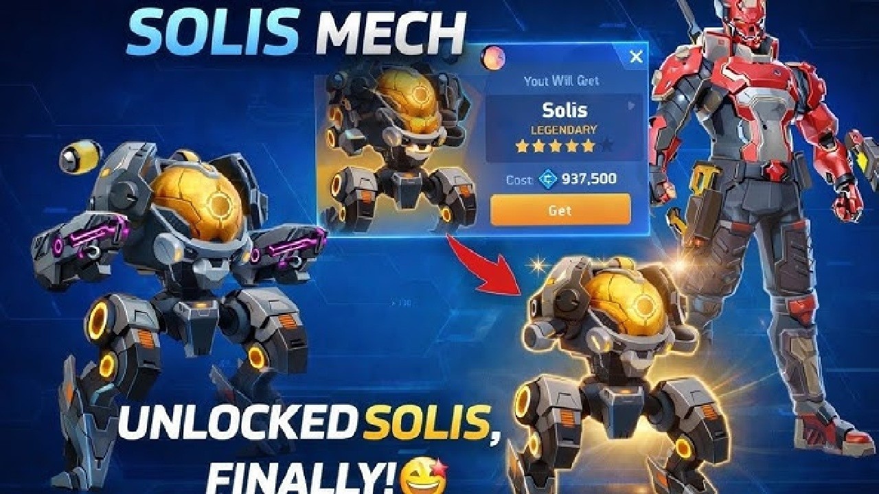 NEW MECH SOLIS UNLOCKED!! [SPECIAL VIDEO] (MECH ARENA) ||GAMING WITH SHAURYA||