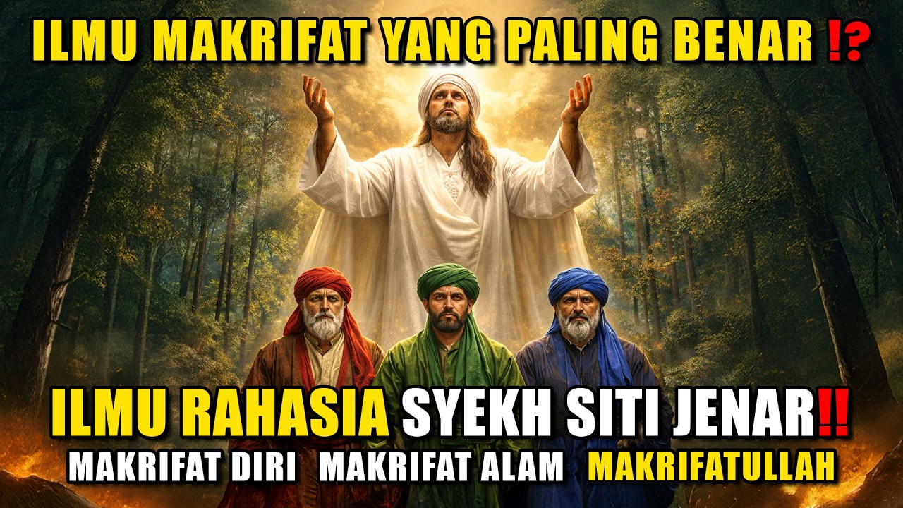 RAHASIA! 3 Tingkatan Ilmu Makrifat Syekh Siti Jenar Yang Jarang Diketahui!