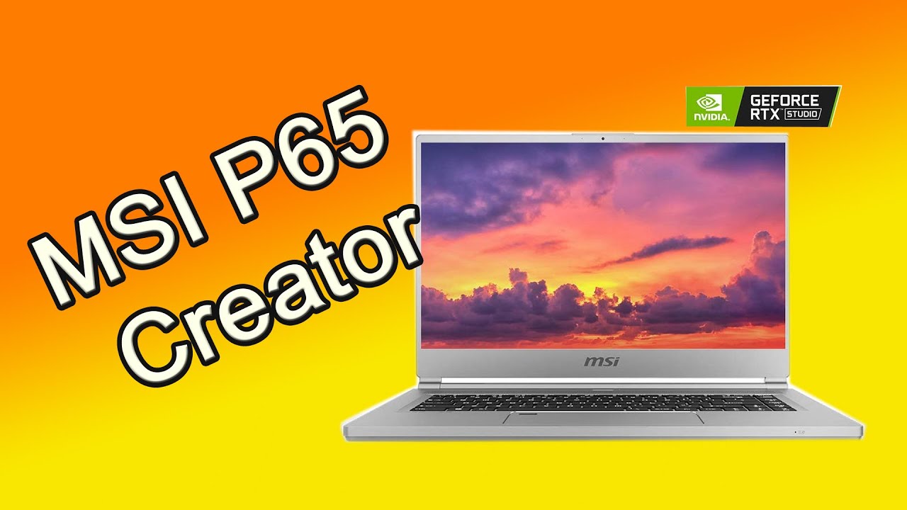 Best MSI P65 Creator  Laptop Review 2021