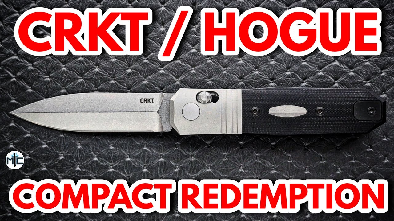 Full Review Of The CRKT / Hogue Compact Redemption Folding Knife | Overview and Review