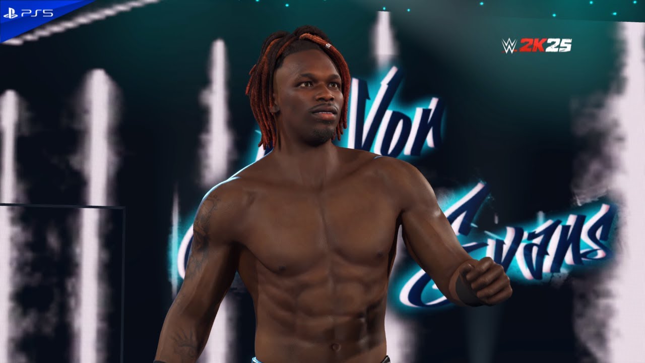 WWE 2K25 JE'VON EVANS ENTRANCE SIGNATURE FINISHER AND VICTORY STYLE || Anto Ryan Tamil Gaming