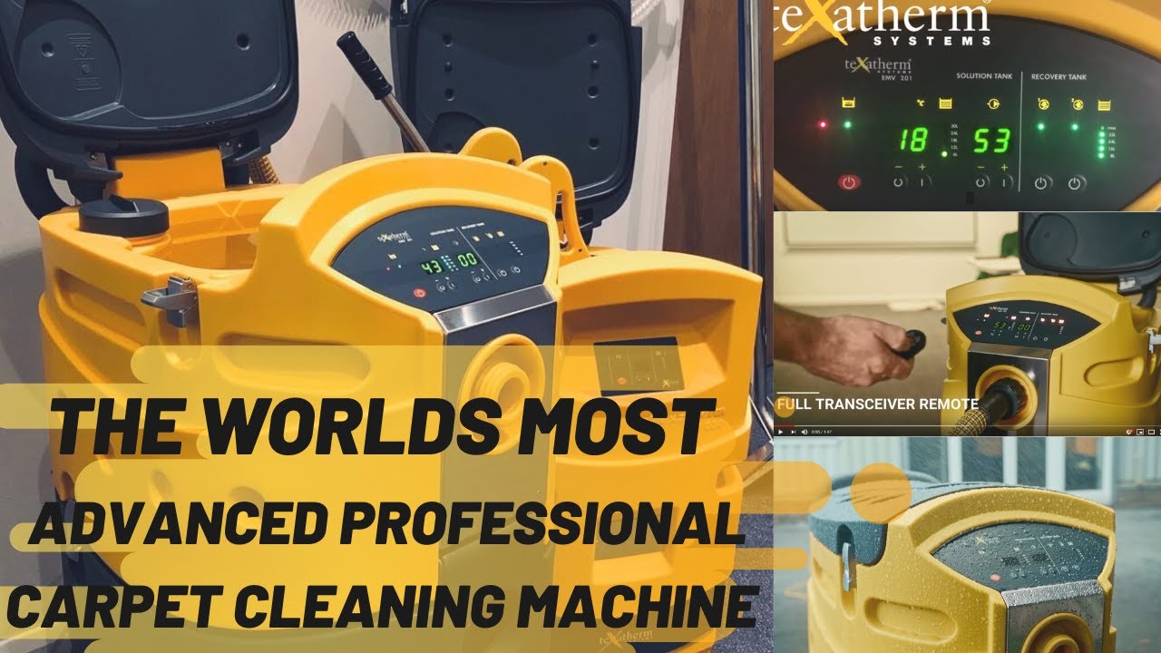 The Worlds Most Advanced Professional Carpet Cleaning Machine - EMV 201