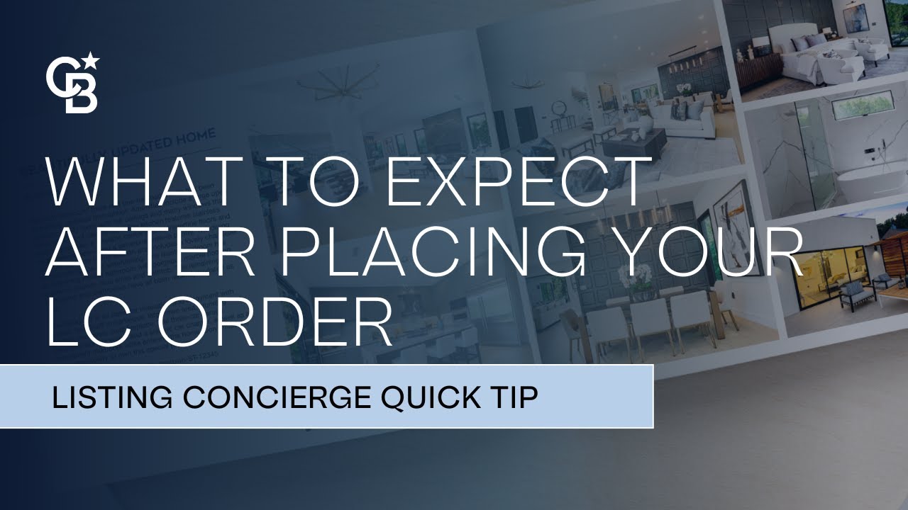 What to Expect After Placing a Listing Concierge Order / Quick Tip
