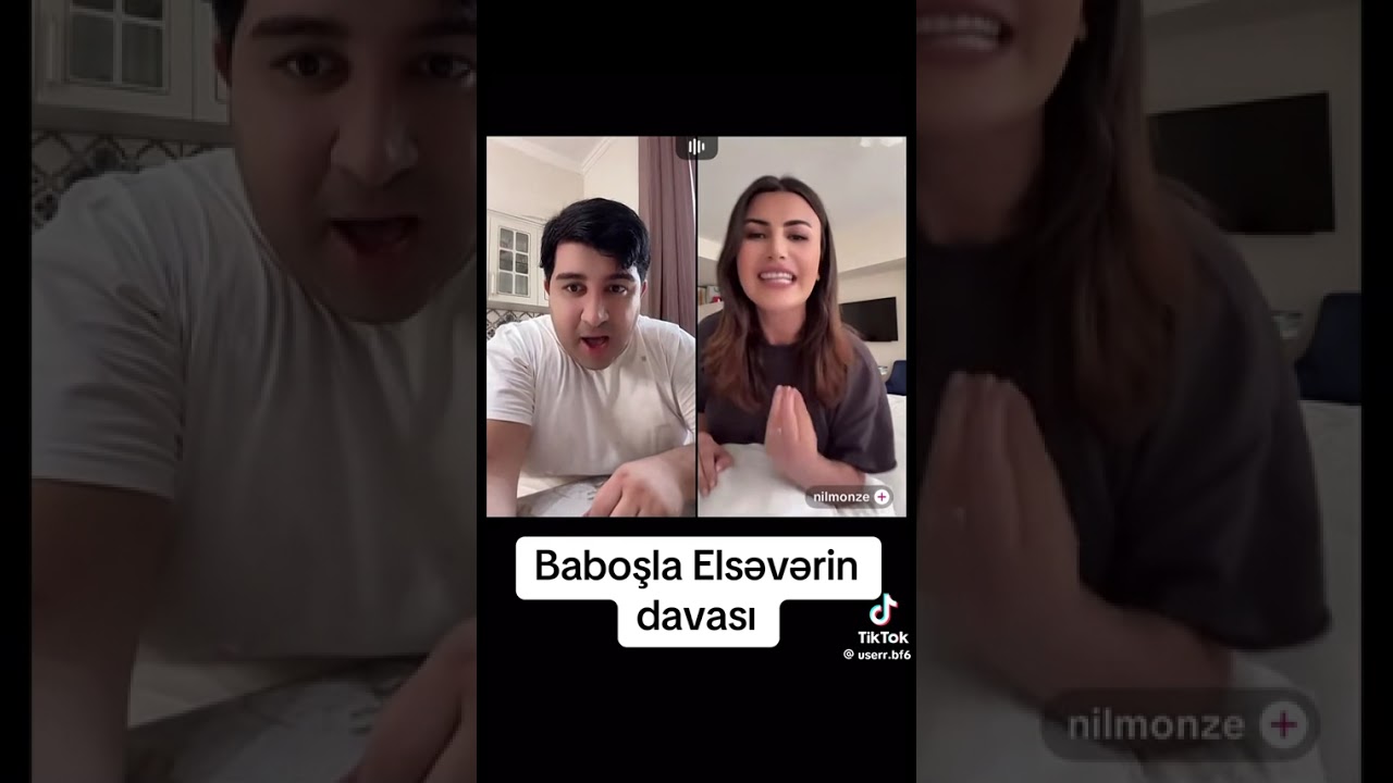 Baboş və elsevərin söz söpəti duşdu