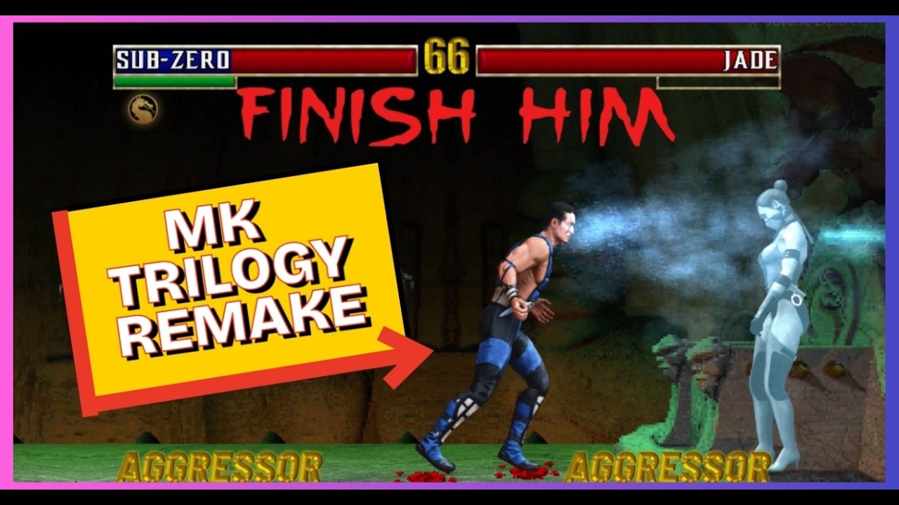 Mortal Kombat Trilogy Remake - Sub-Zero VS Jade