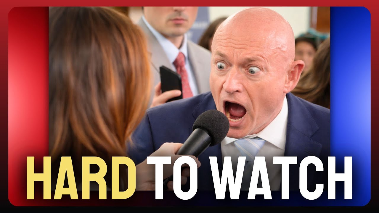 They Asked Mark Kelly About Voter ID. The PANIC In His Eyes Was Hard To Believe.