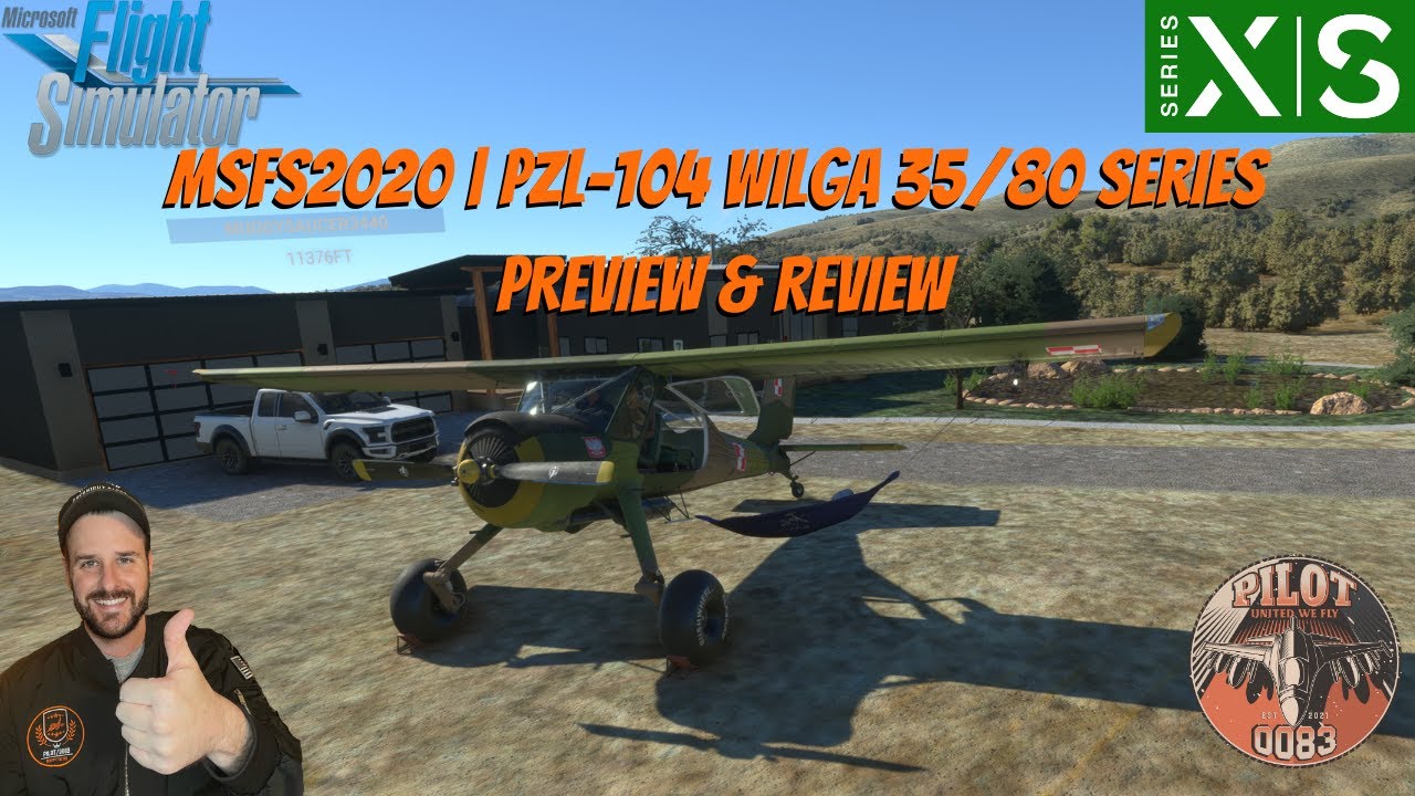 MSFS2020 | PZL-104 WILGA 35/80 SERIES BY GOT FRIENDS PREVIEW & REVIEW | XBOX & PC