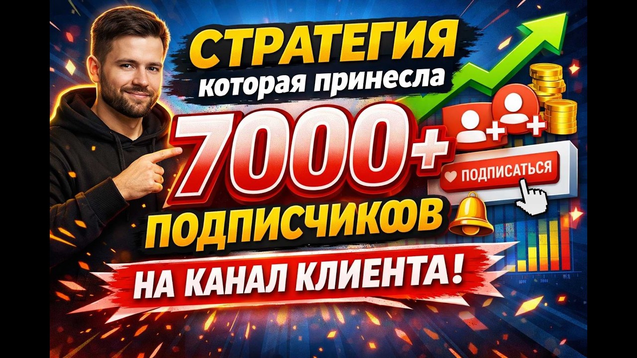 Стратегия которая принесла 7000+ подписчиков на канал клиента