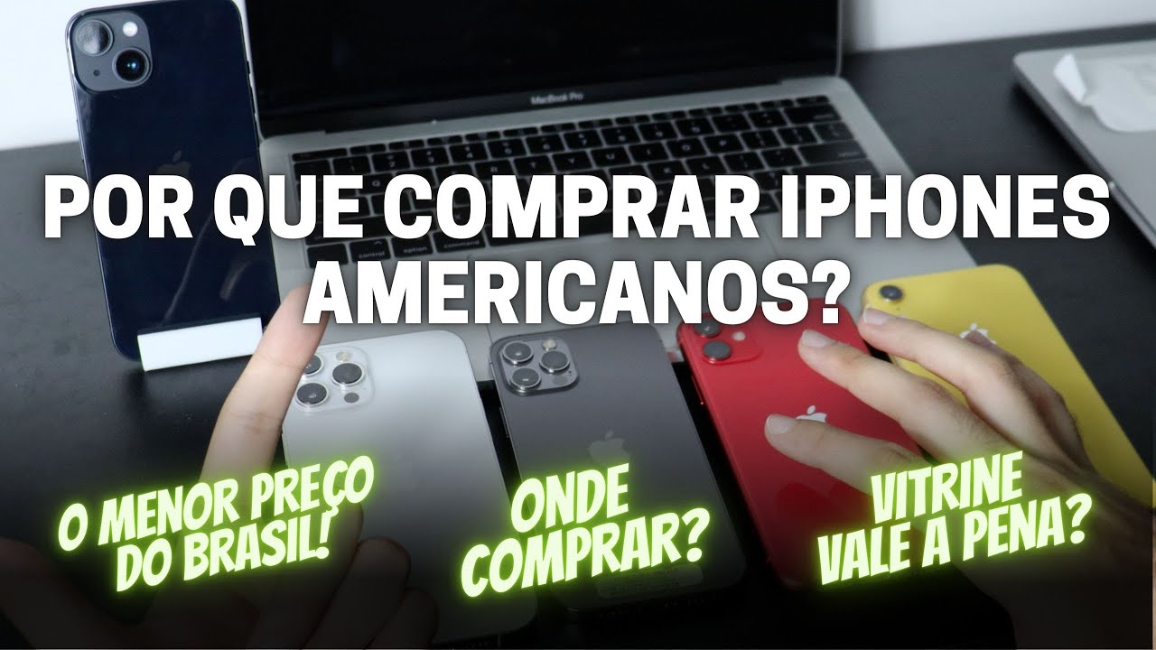 iPhones dos Estados Unidos Barato demais! O Que são? Aparelhos Melhores que Lacrados ou Vitrine!