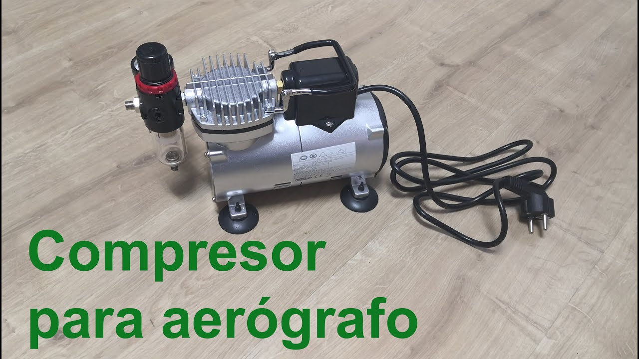 Compresor para aerógrafo.