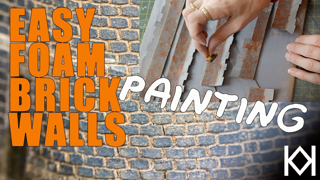 Foam Brick Walls – Basic Painting