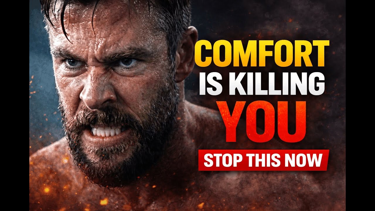Mindset Motivation. Comfort Is Stealing Your Life.